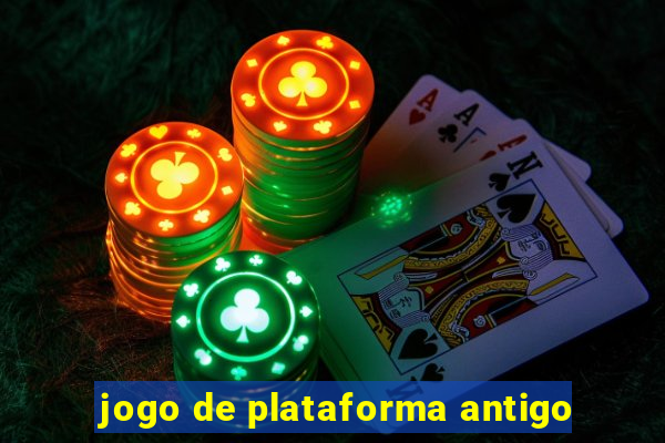 jogo de plataforma antigo